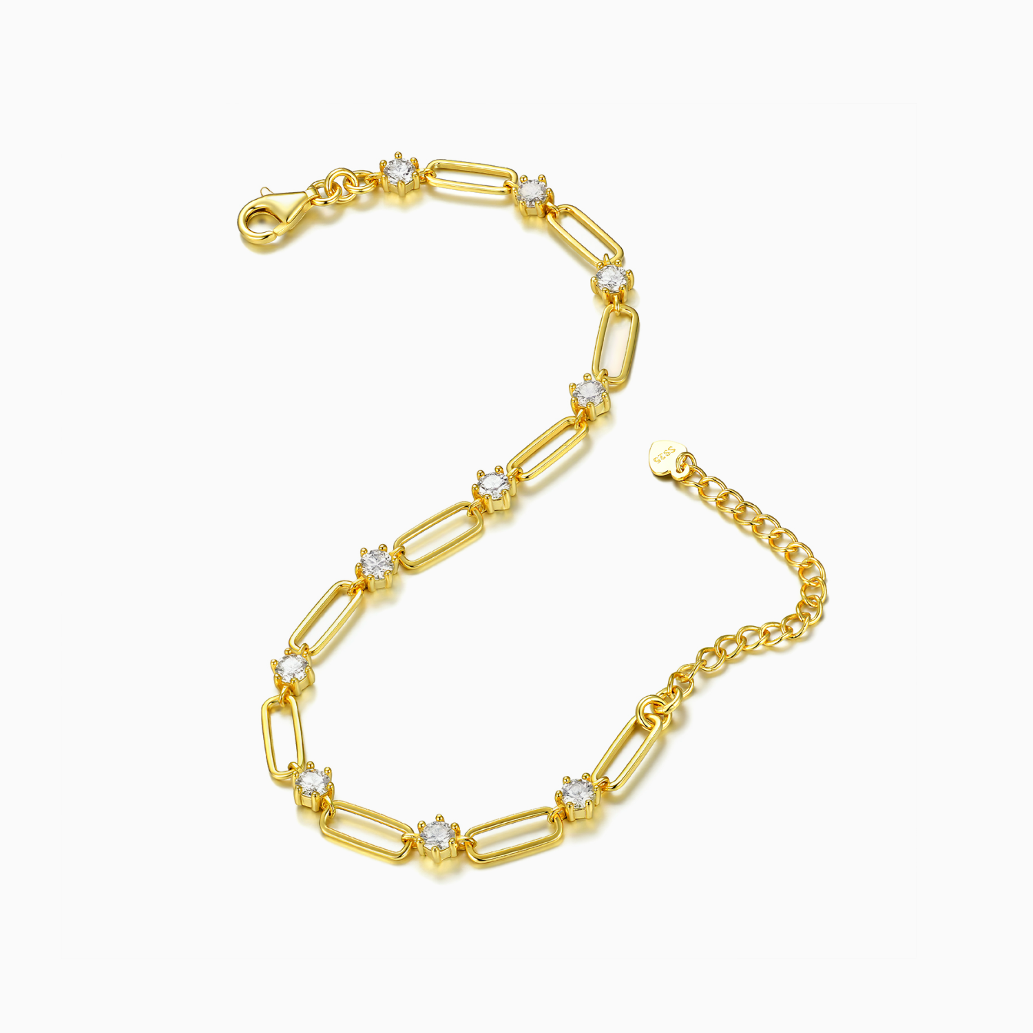 Vai Snowflake Lock Bracelet