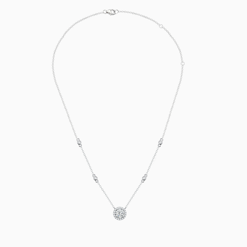 Vai Halo Charm Necklace