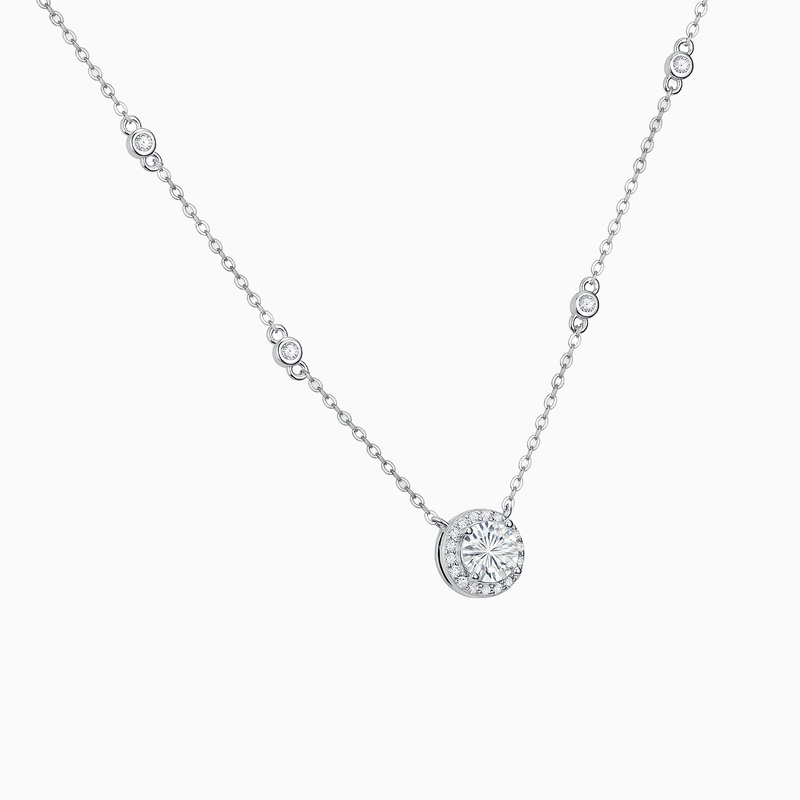 Vai Halo Charm Necklace