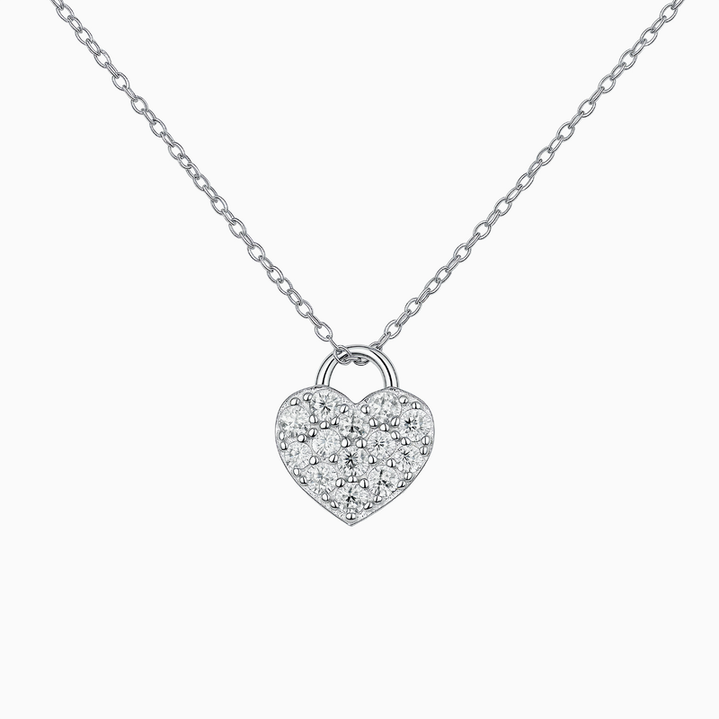 Vai Heart Lock Necklace