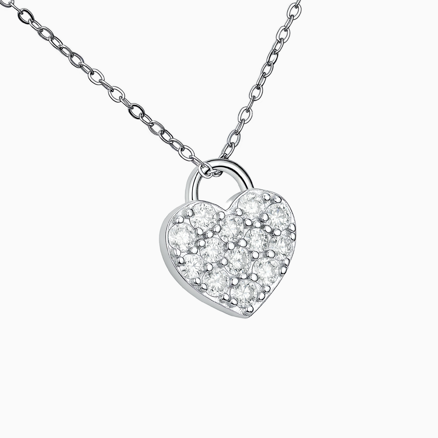 Vai Heart Lock Necklace