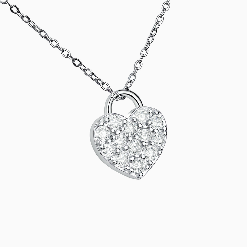 Vai Heart Lock Necklace